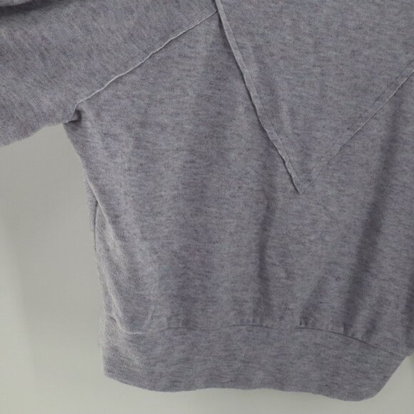 Allison Joy 80's Sweatshirt Women XS Gray  Lounge Wear Trendy Retro Weekend Soft - Picture 6 of 16